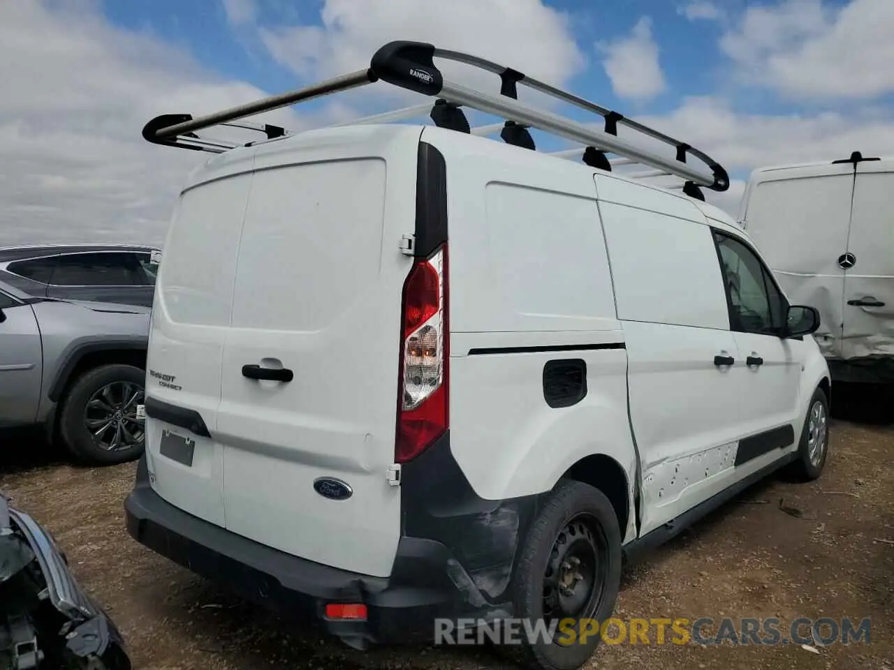 3 fotografías del automóvil dañado NM0LS7E29L1472509 FORD TRANSIT 2020