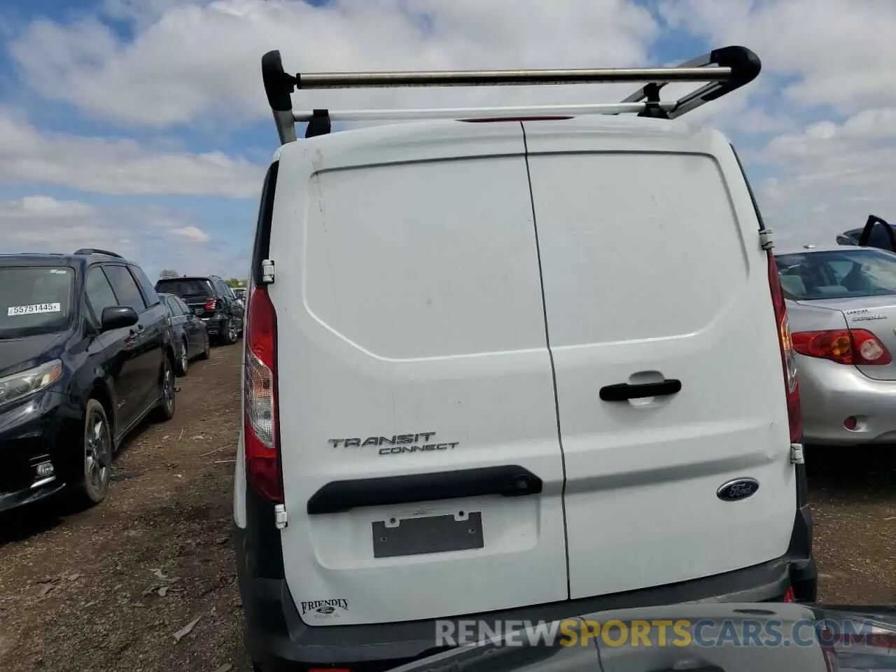 6 fotografías del automóvil dañado NM0LS7E29L1472509 FORD TRANSIT 2020