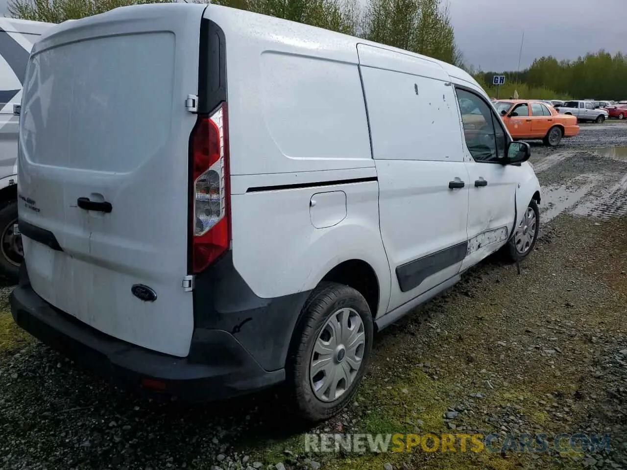 3 fotografías del automóvil dañado NM0LS7E29L1476320 FORD TRANSIT 2020