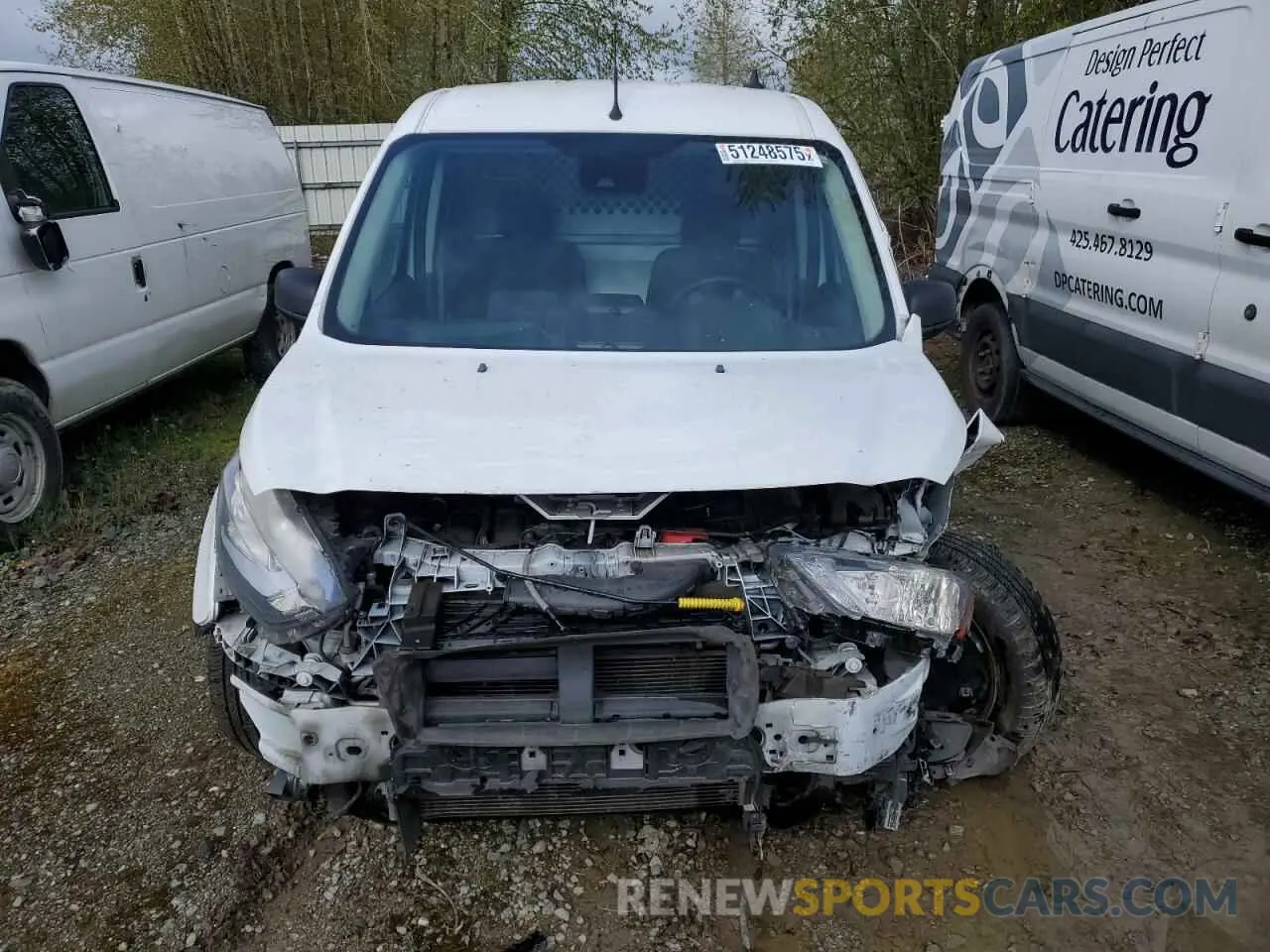 5 fotografías del automóvil dañado NM0LS7E29L1476320 FORD TRANSIT 2020