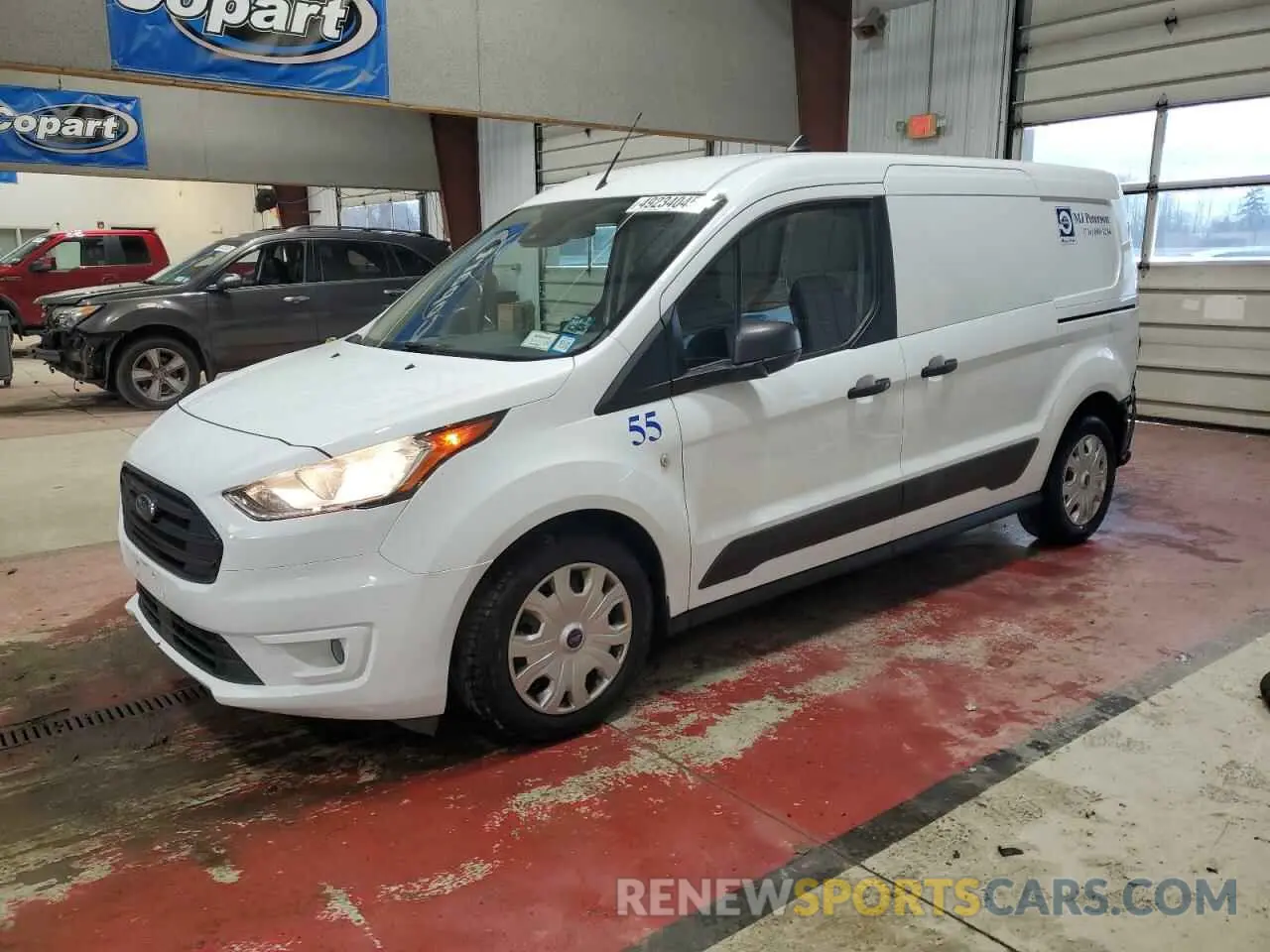 1 fotografías del automóvil dañado NM0LS7F28L1452394 FORD TRANSIT 2020