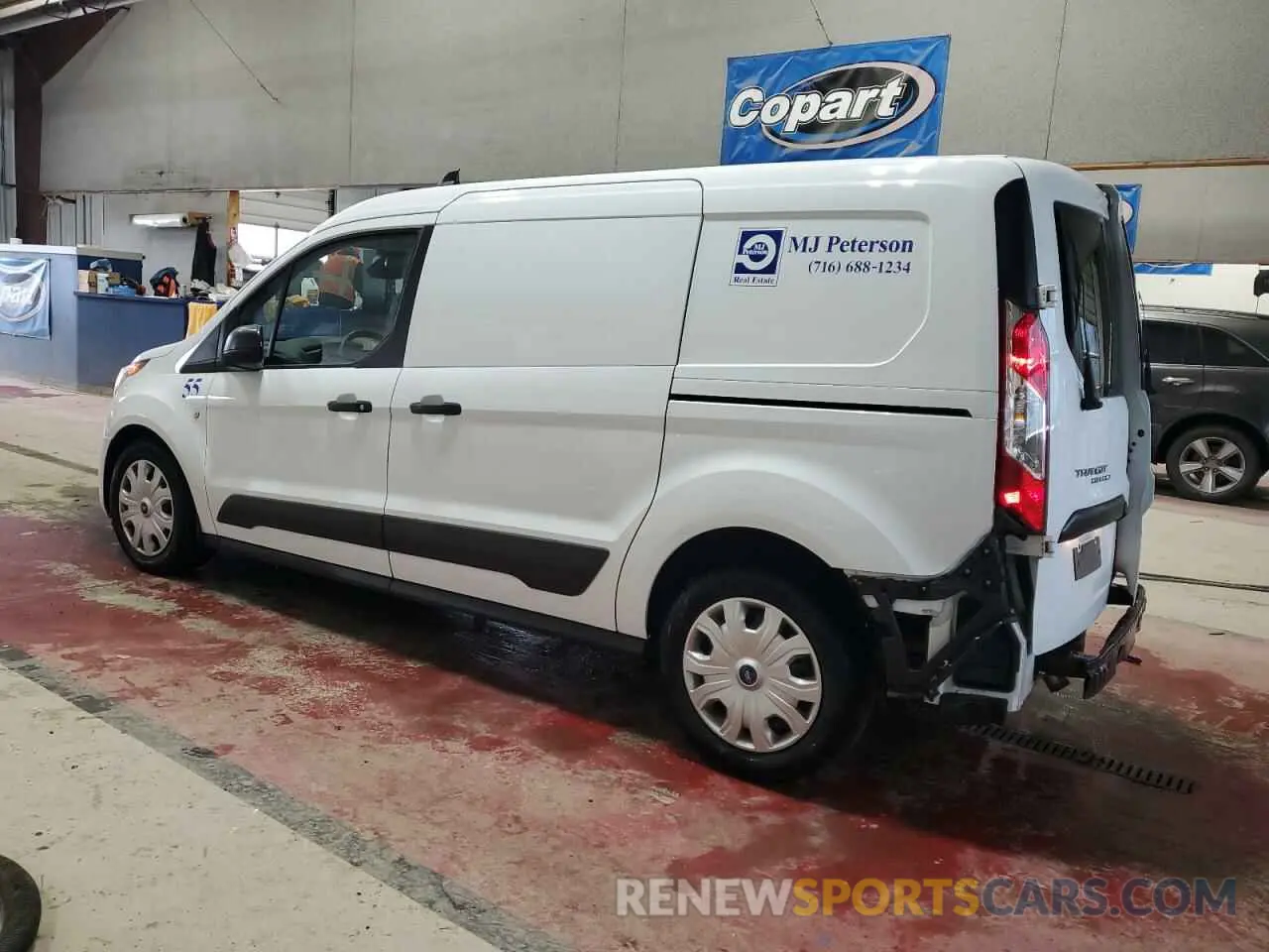 2 fotografías del automóvil dañado NM0LS7F28L1452394 FORD TRANSIT 2020