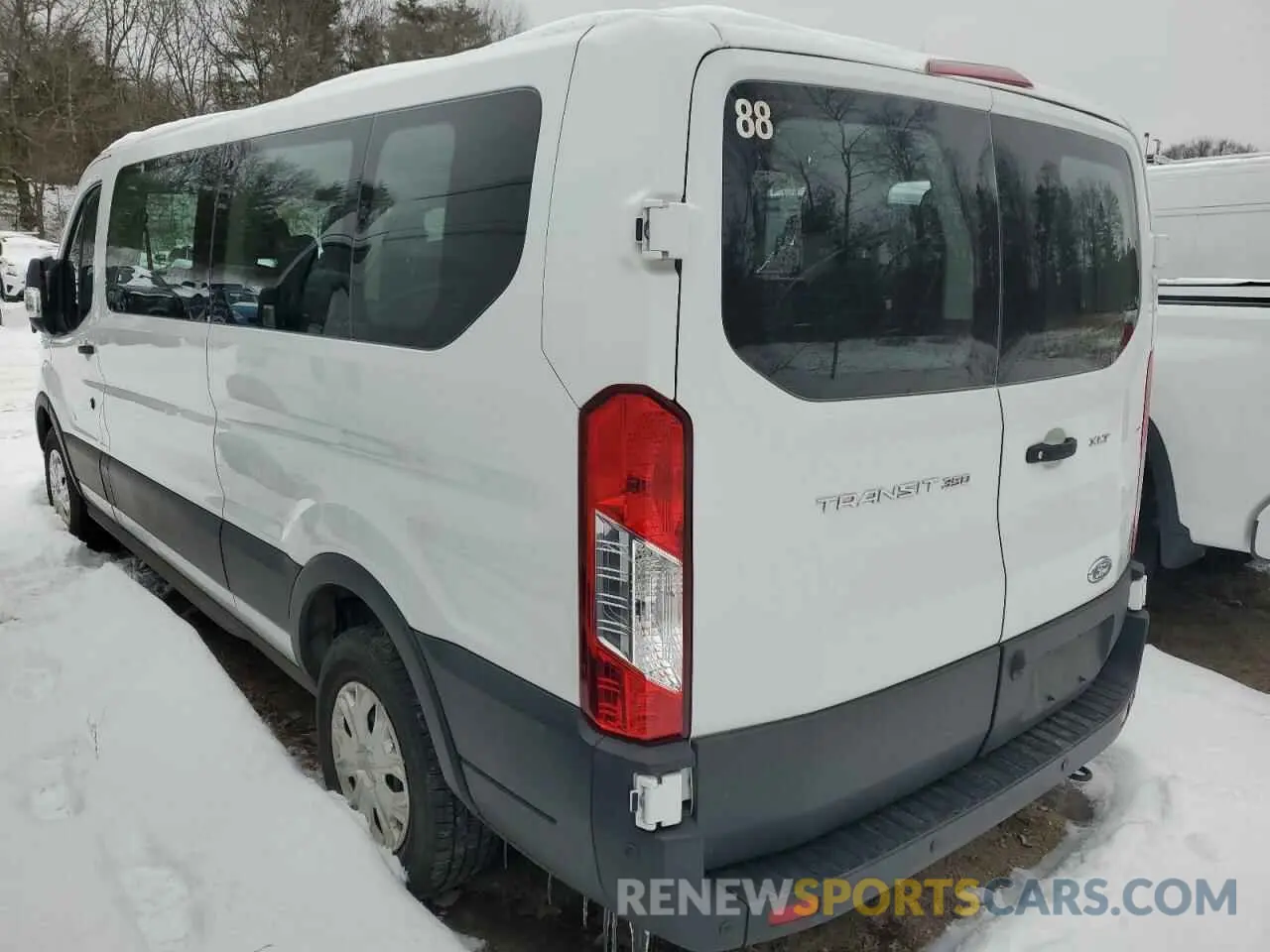 2 fotografías del automóvil dañado 1FBAX2Y88MKA31842 FORD TRANSIT 2021
