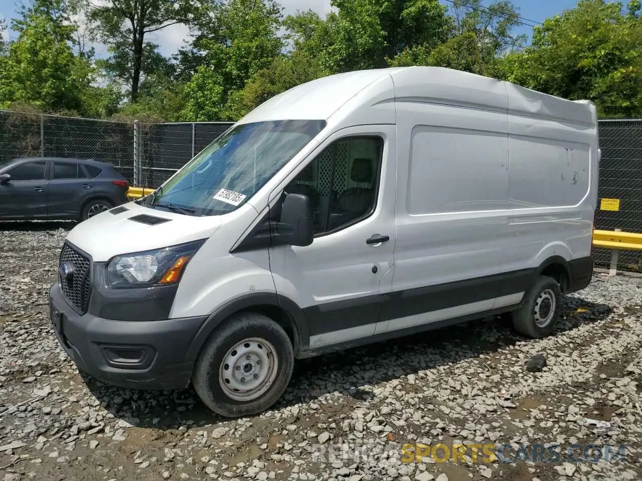 1 fotografías del automóvil dañado 1FTBR1X80MKA26754 FORD TRANSIT 2021