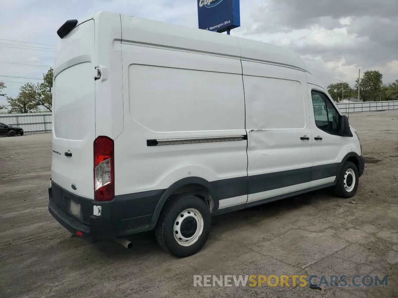 3 fotografías del automóvil dañado 1FTBR1X84MKA46389 FORD TRANSIT 2021