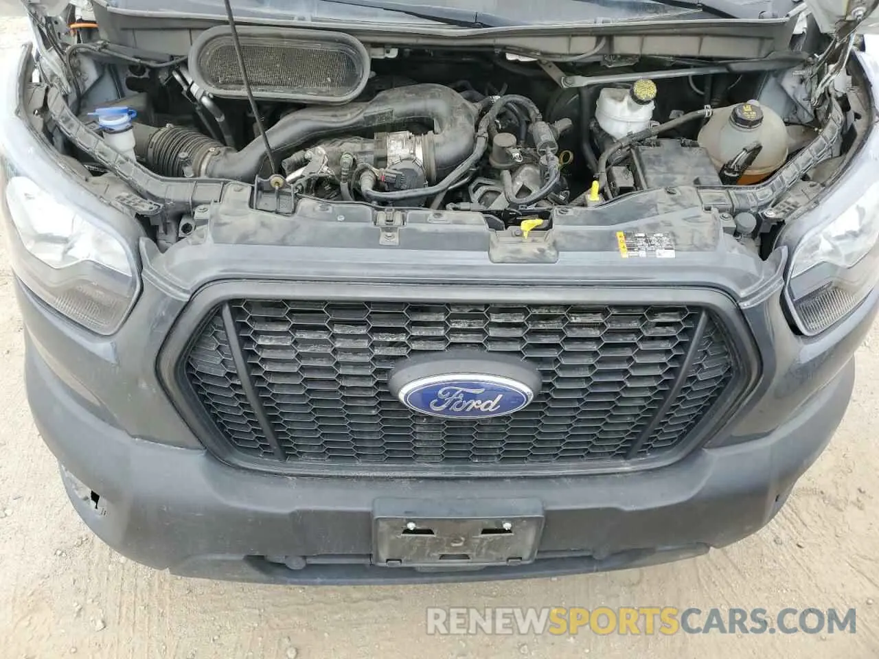 12 fotografías del automóvil dañado 1FTBR1X84MKA68747 FORD TRANSIT 2021