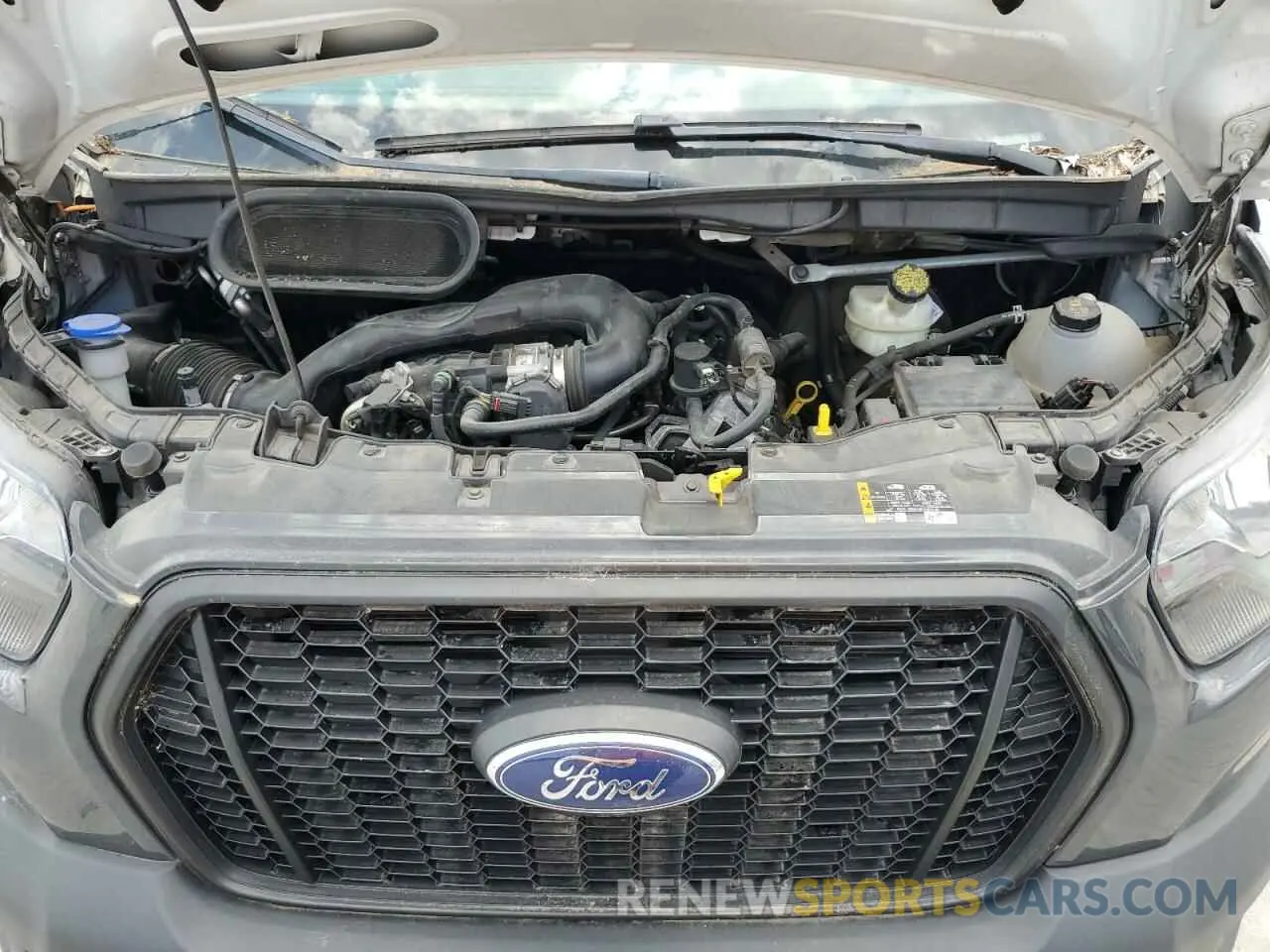 12 fotografías del automóvil dañado 1FTBR1X89MKA53998 FORD TRANSIT 2021