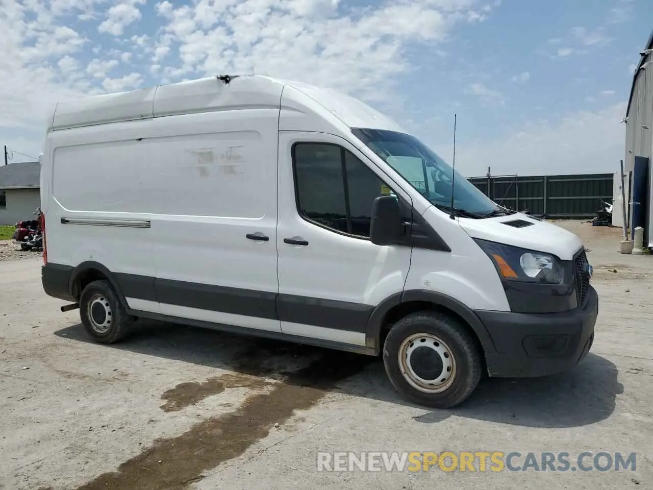 4 fotografías del automóvil dañado 1FTBR1X89MKA53998 FORD TRANSIT 2021