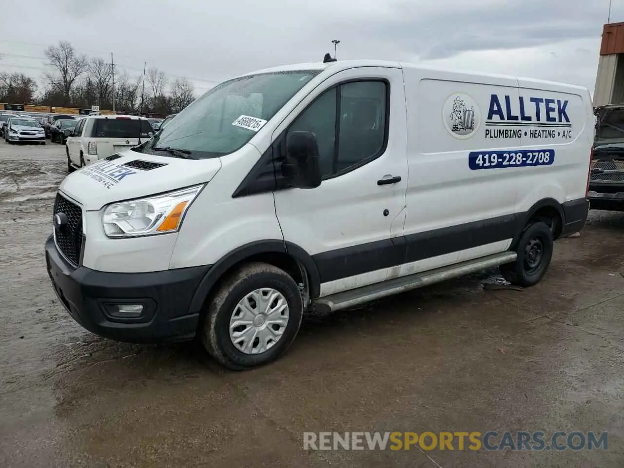 1 fotografías del automóvil dañado 1FTBR1Y84MKA43992 FORD TRANSIT 2021