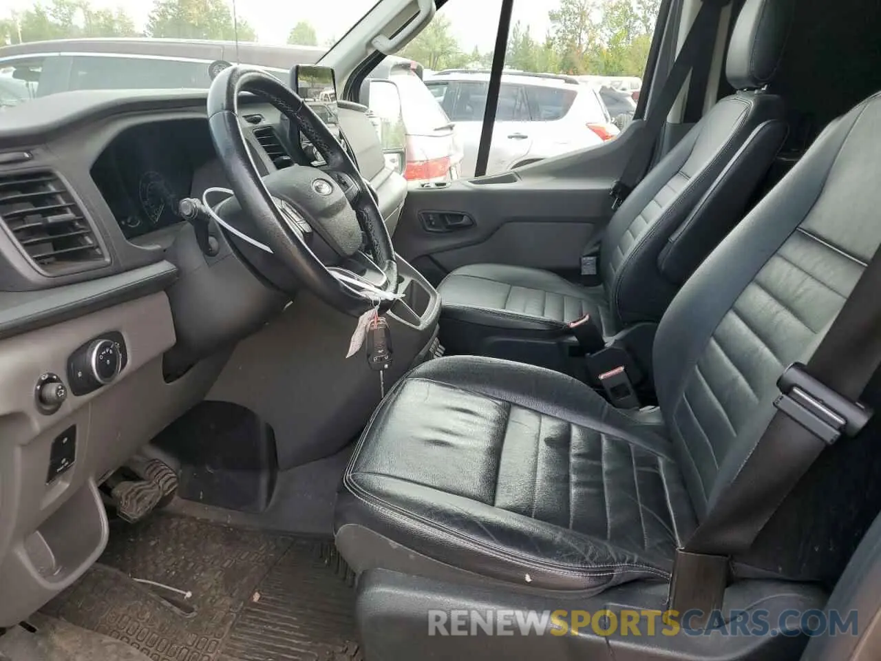 7 fotografías del automóvil dañado 1FTBR2CG6MKA37924 FORD TRANSIT 2021