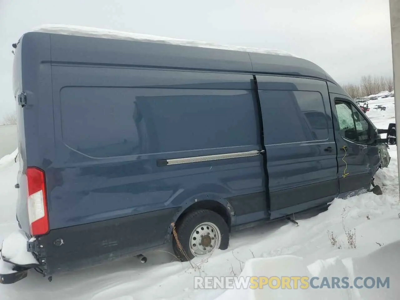 3 fotografías del automóvil dañado 1FTBR3U87MKA68354 FORD TRANSIT 2021
