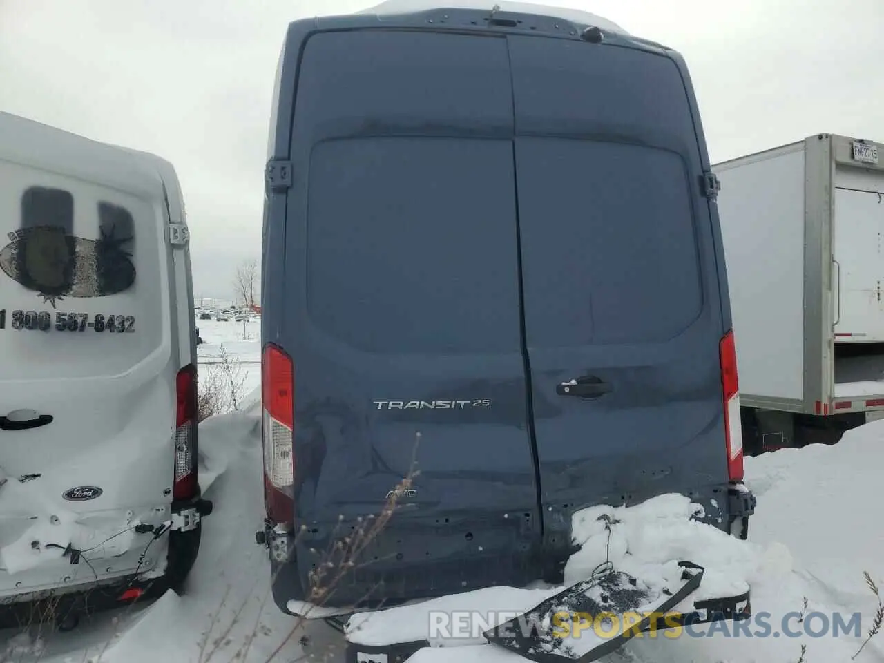 6 fotografías del automóvil dañado 1FTBR3U87MKA68354 FORD TRANSIT 2021