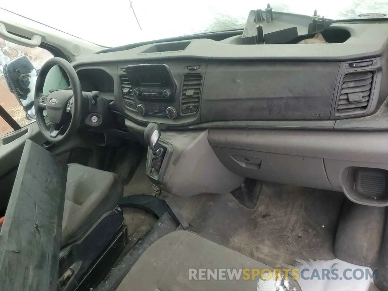 8 fotografías del automóvil dañado 1FTBR3U87MKA68354 FORD TRANSIT 2021