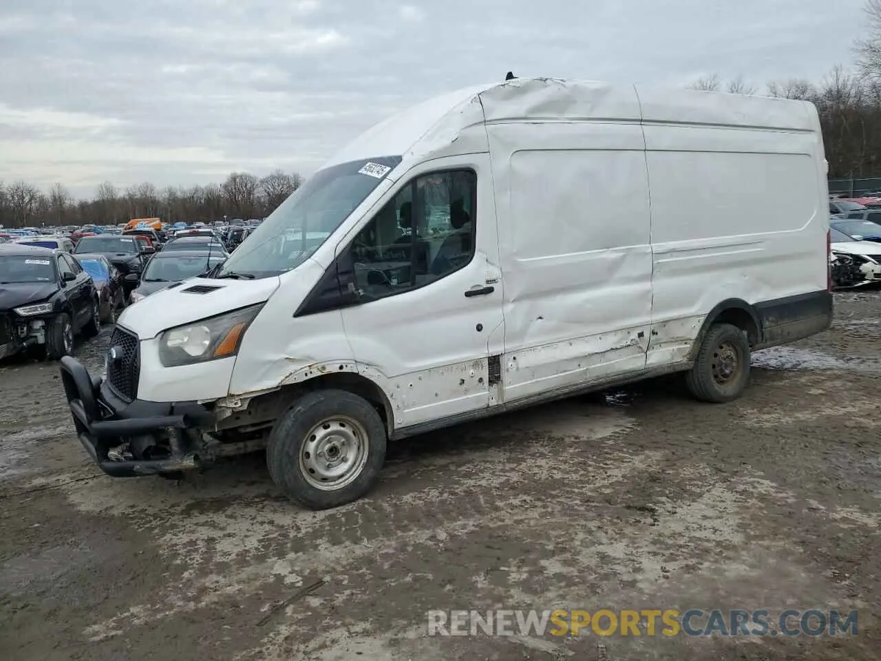 1 fotografías del automóvil dañado 1FTBR3X84MKA93837 FORD TRANSIT 2021