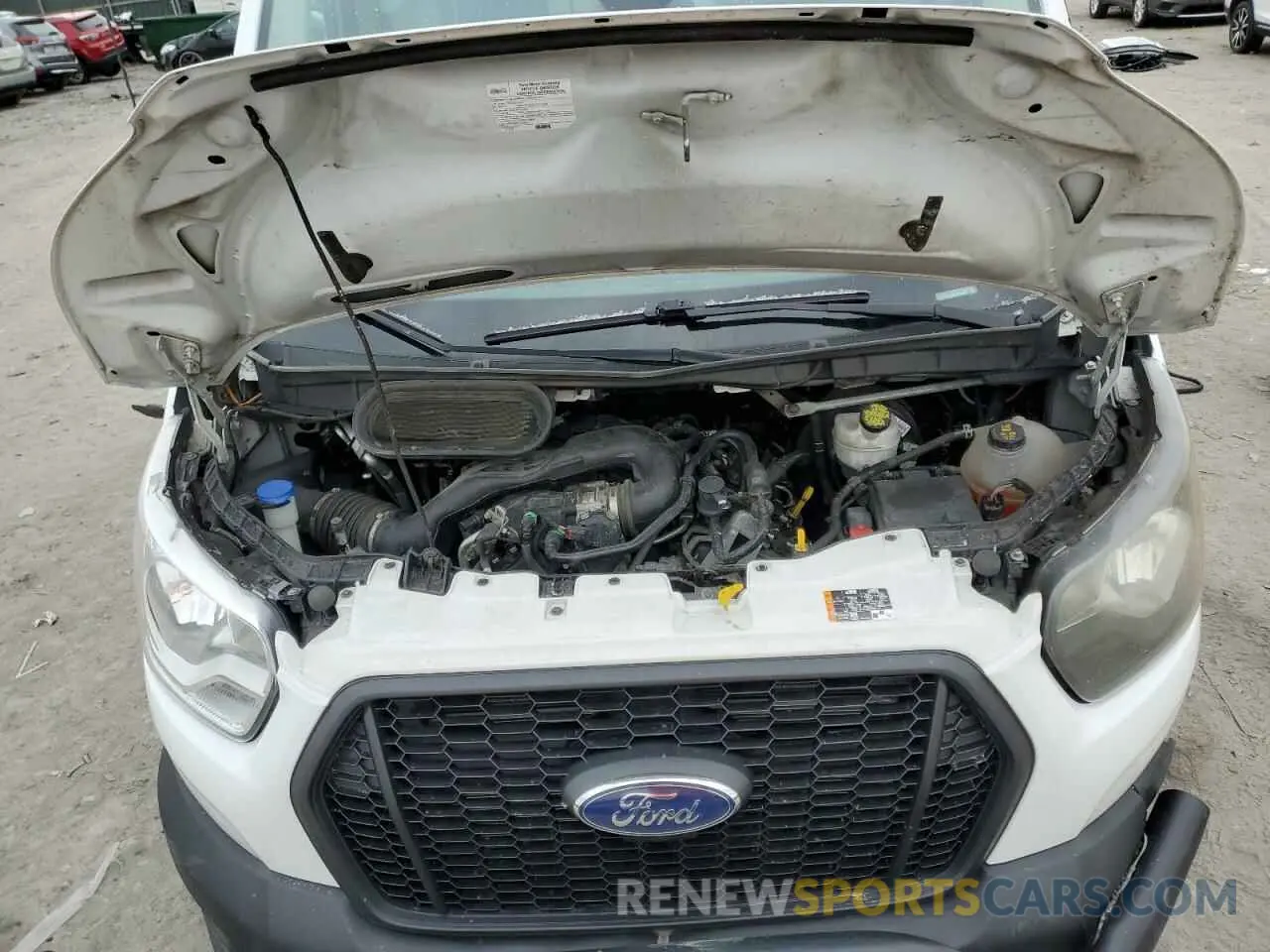 12 fotografías del automóvil dañado 1FTBR3X84MKA93837 FORD TRANSIT 2021