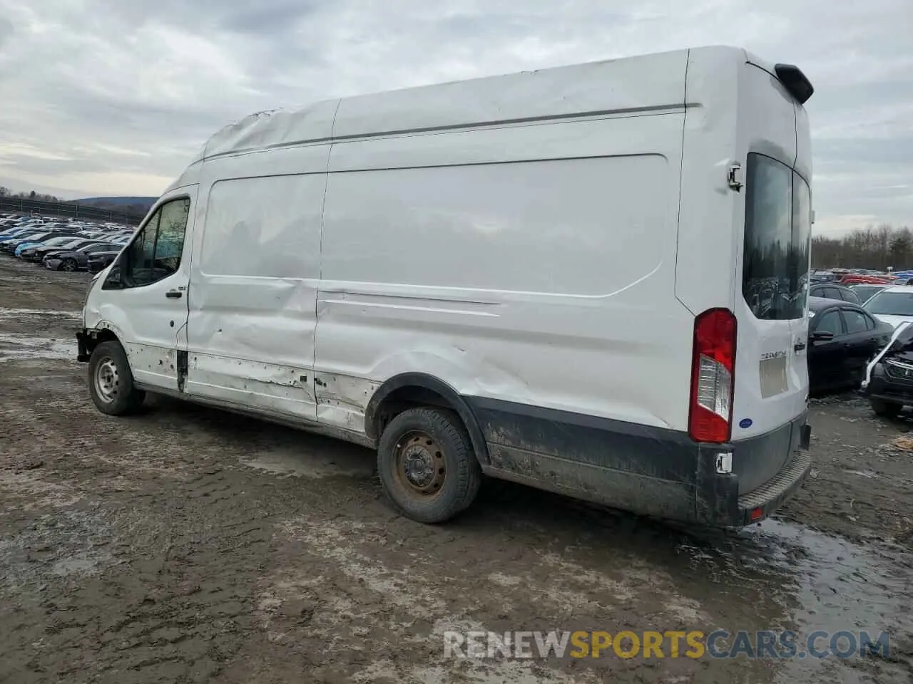 2 fotografías del automóvil dañado 1FTBR3X84MKA93837 FORD TRANSIT 2021