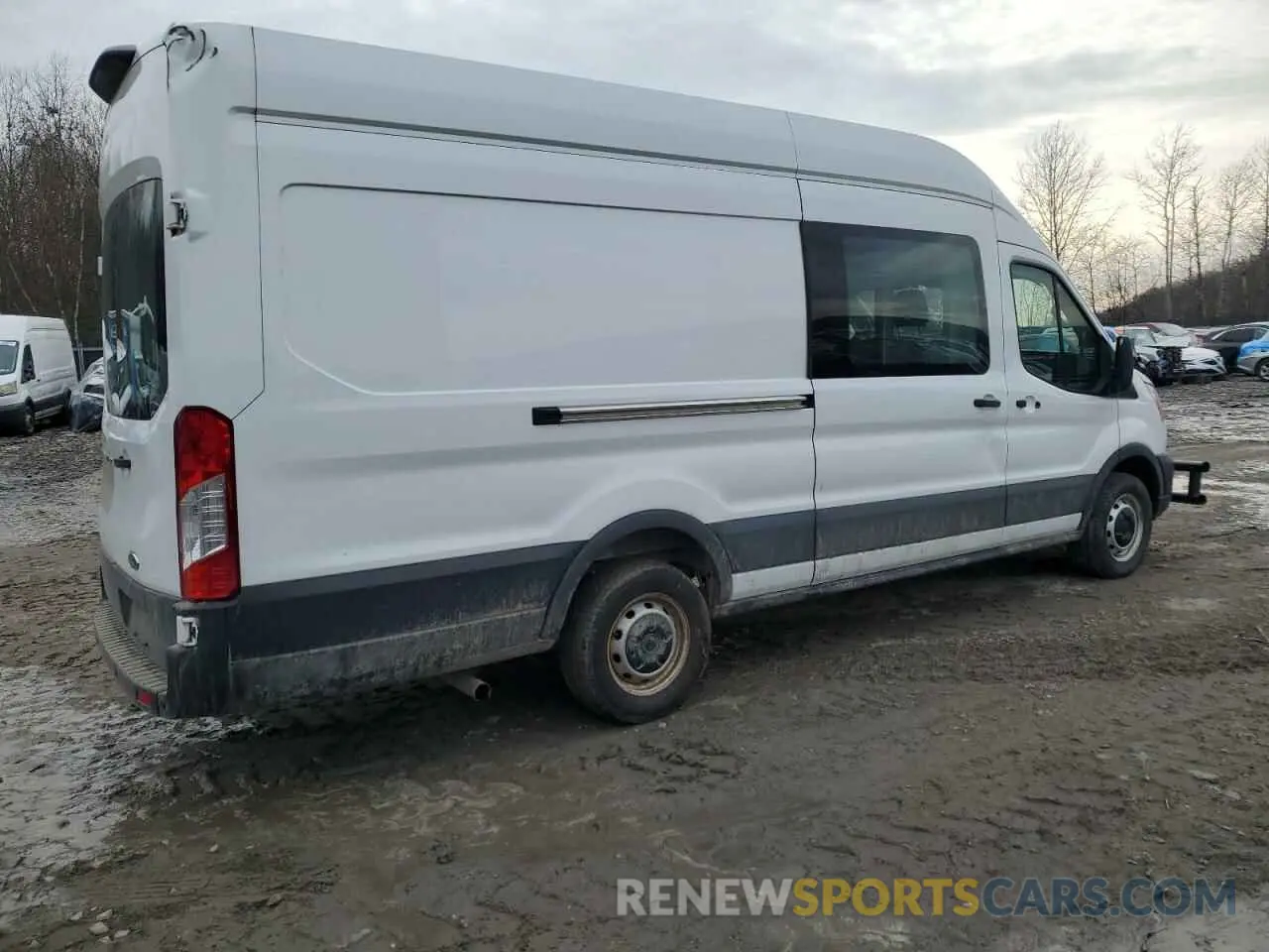 3 fotografías del automóvil dañado 1FTBR3X84MKA93837 FORD TRANSIT 2021