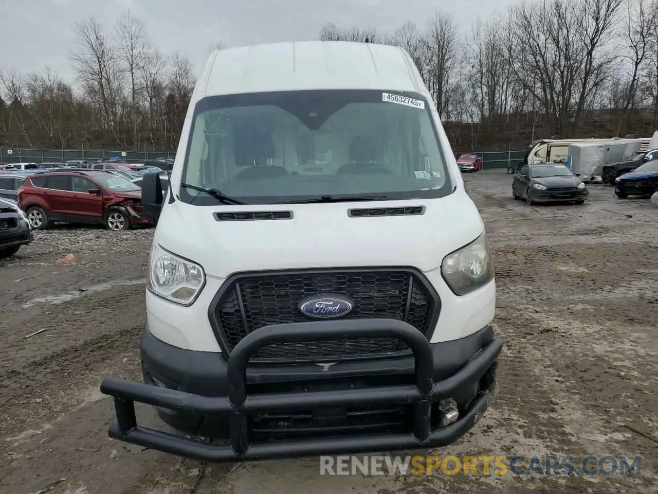 5 fotografías del automóvil dañado 1FTBR3X84MKA93837 FORD TRANSIT 2021