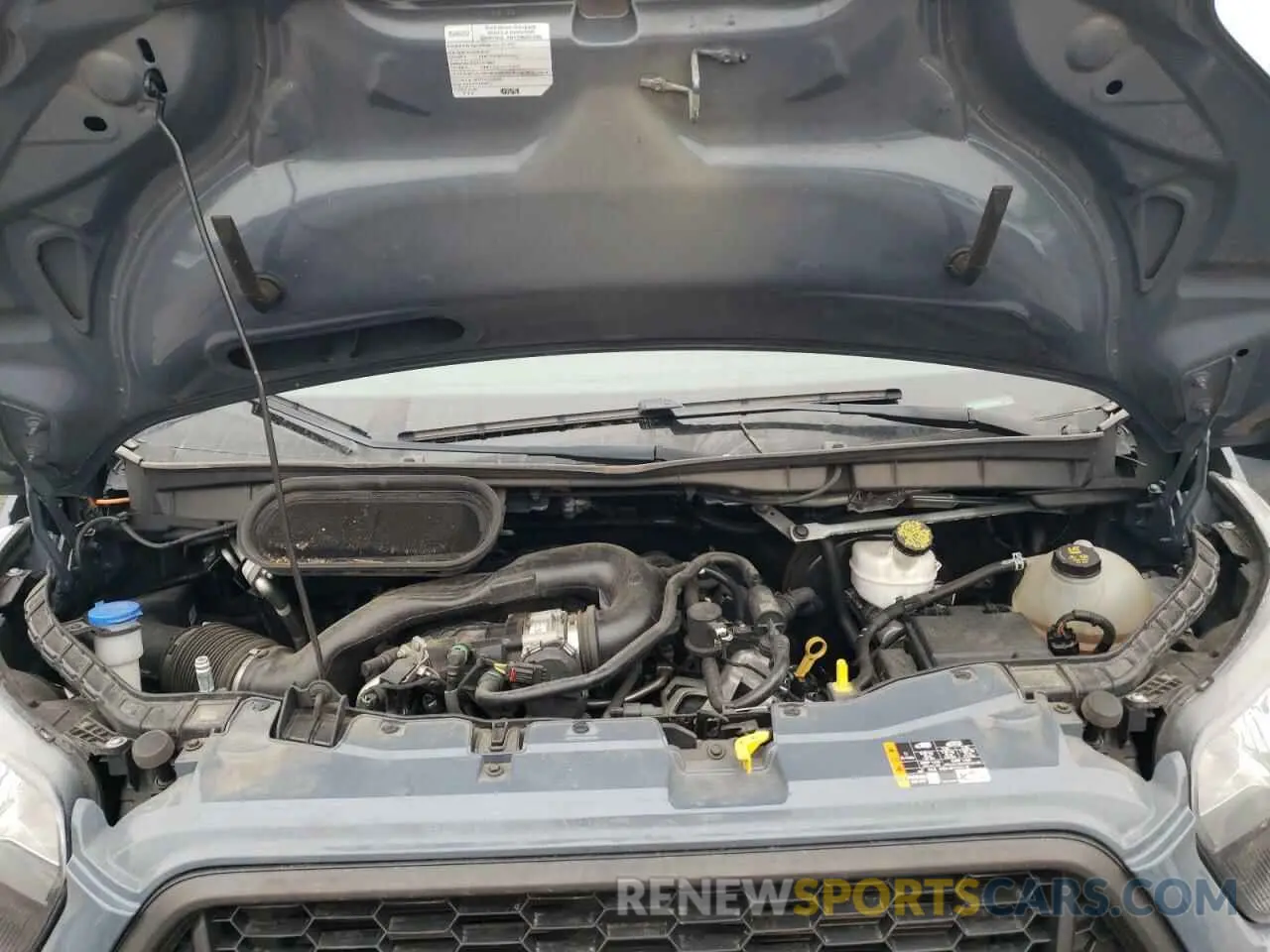 12 fotografías del automóvil dañado 1FTBR3X86MKA46048 FORD TRANSIT 2021