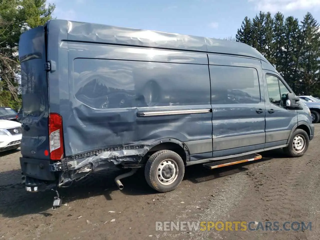 3 fotografías del automóvil dañado 1FTBR3X86MKA46048 FORD TRANSIT 2021