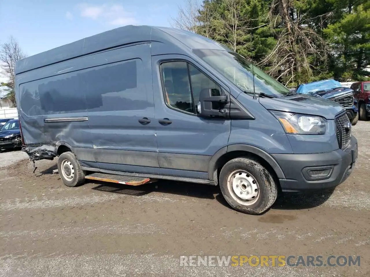 4 fotografías del automóvil dañado 1FTBR3X86MKA46048 FORD TRANSIT 2021