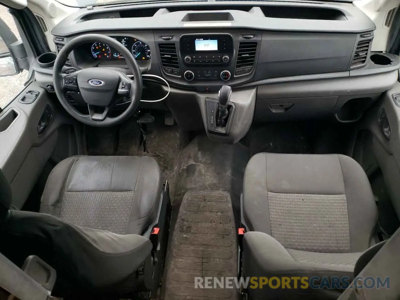 8 fotografías del automóvil dañado 1FTBR3X86MKA46048 FORD TRANSIT 2021