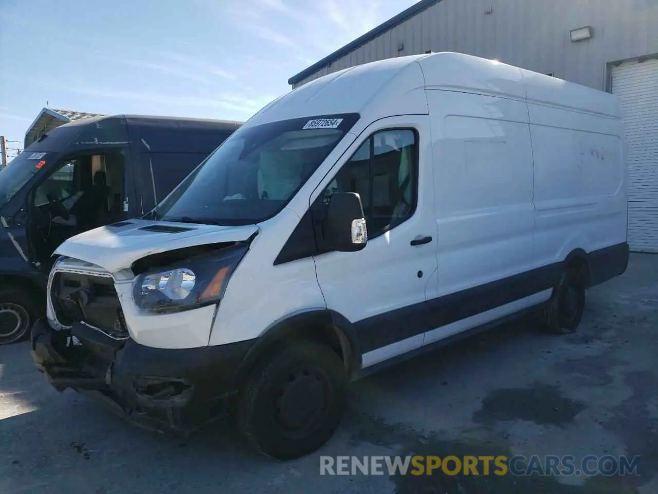 1 fotografías del automóvil dañado 1FTBR3X89MKA77102 FORD TRANSIT 2021