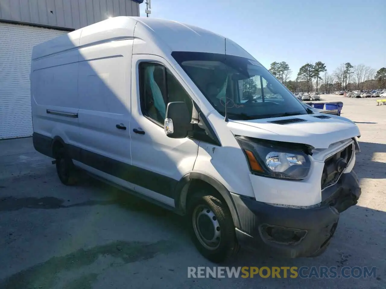 4 fotografías del automóvil dañado 1FTBR3X89MKA77102 FORD TRANSIT 2021