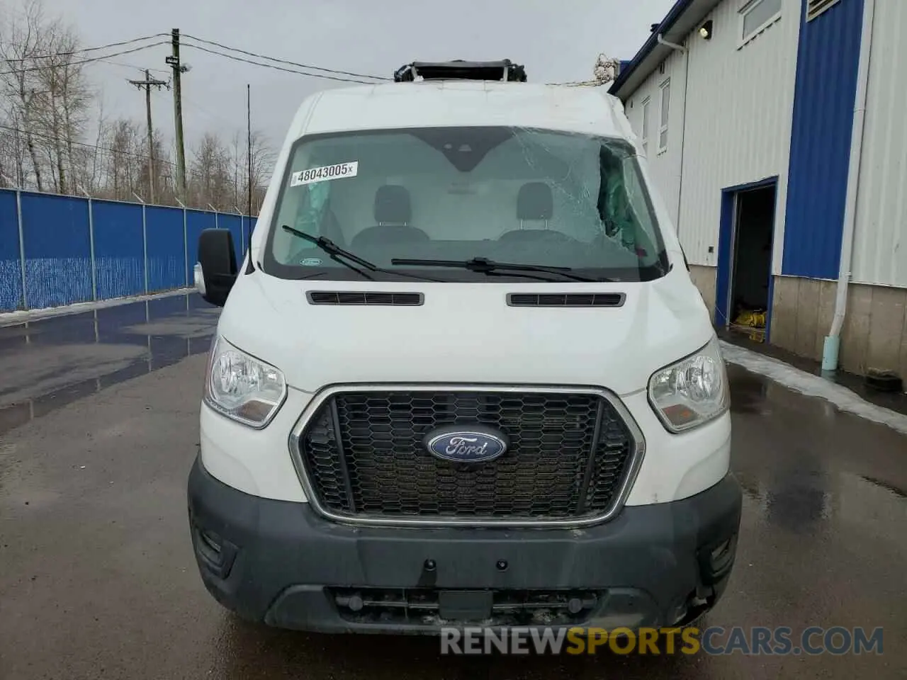 5 fotografías del automóvil dañado 1FTBW9C8XMKA08825 FORD TRANSIT 2021