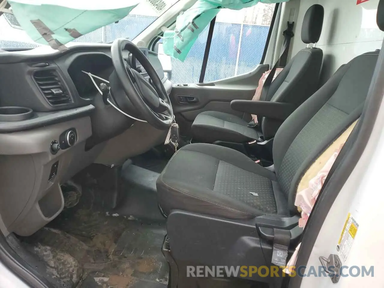 7 fotografías del automóvil dañado 1FTBW9C8XMKA08825 FORD TRANSIT 2021