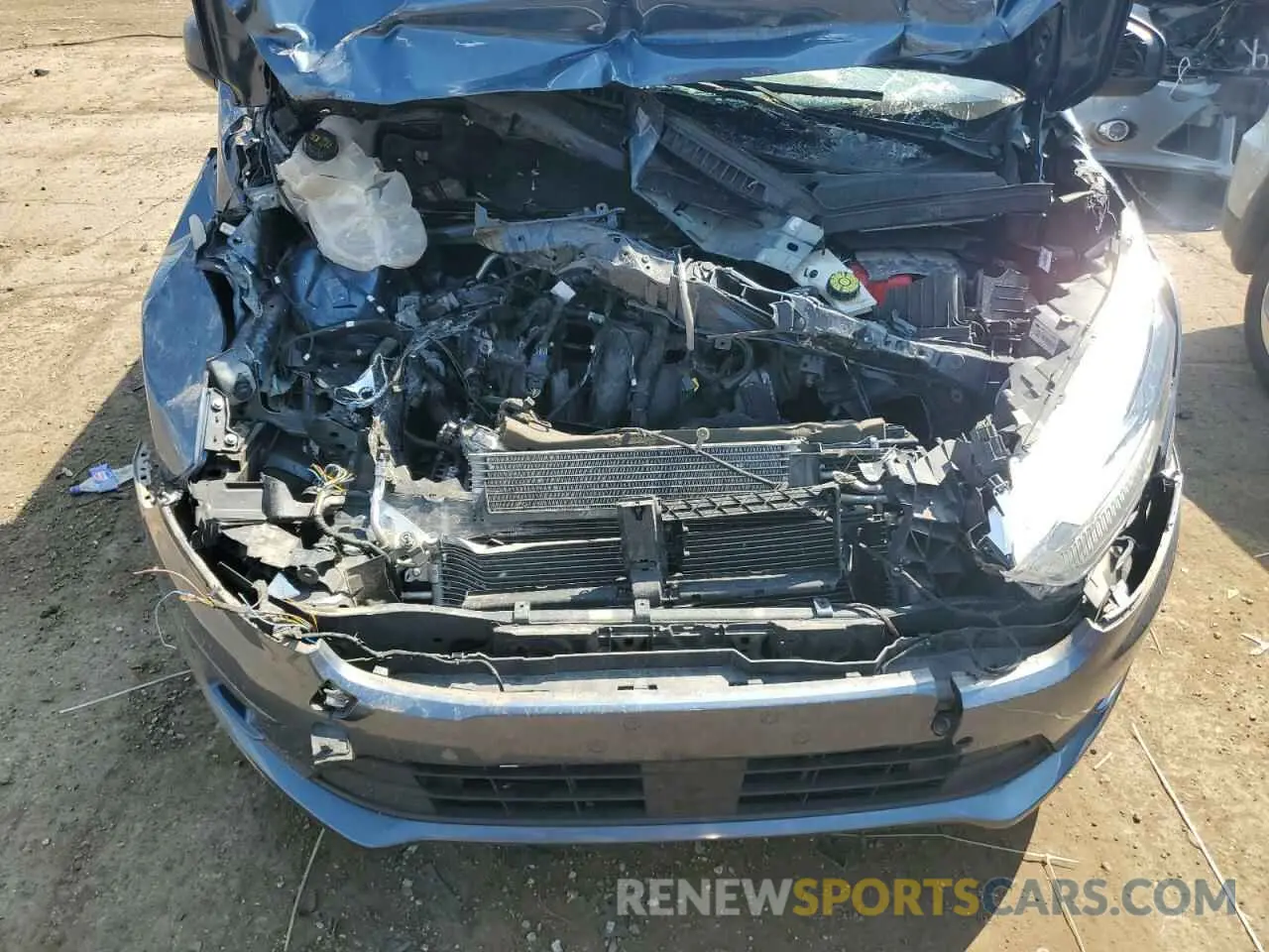 12 fotografías del automóvil dañado NM0GE9F24M1487133 FORD TRANSIT 2021