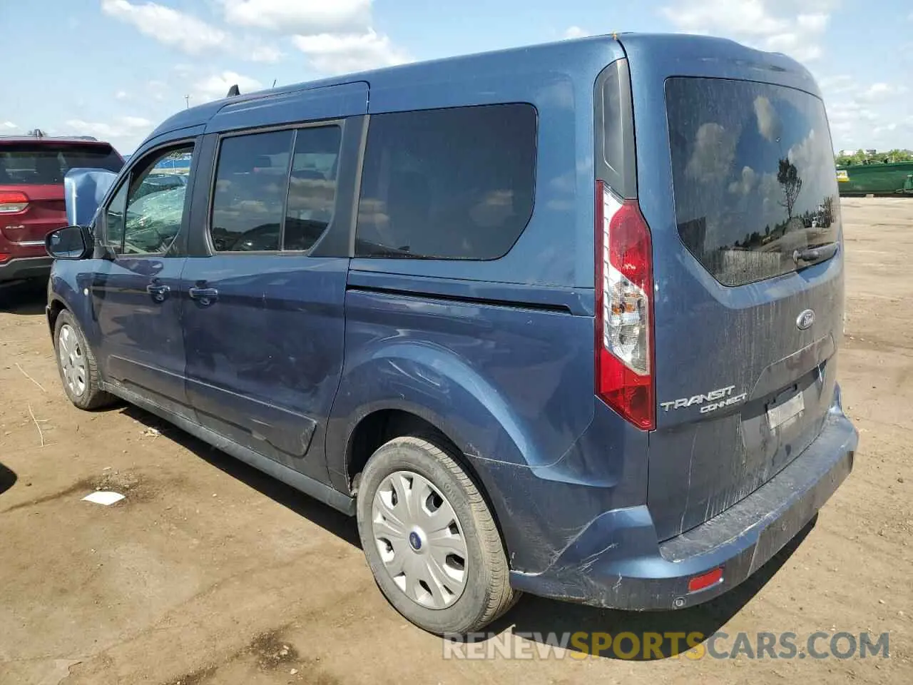 2 fotografías del automóvil dañado NM0GE9F24M1487133 FORD TRANSIT 2021