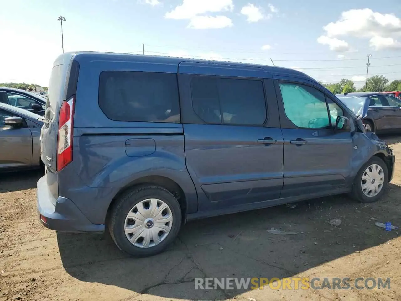 3 fotografías del automóvil dañado NM0GE9F24M1487133 FORD TRANSIT 2021