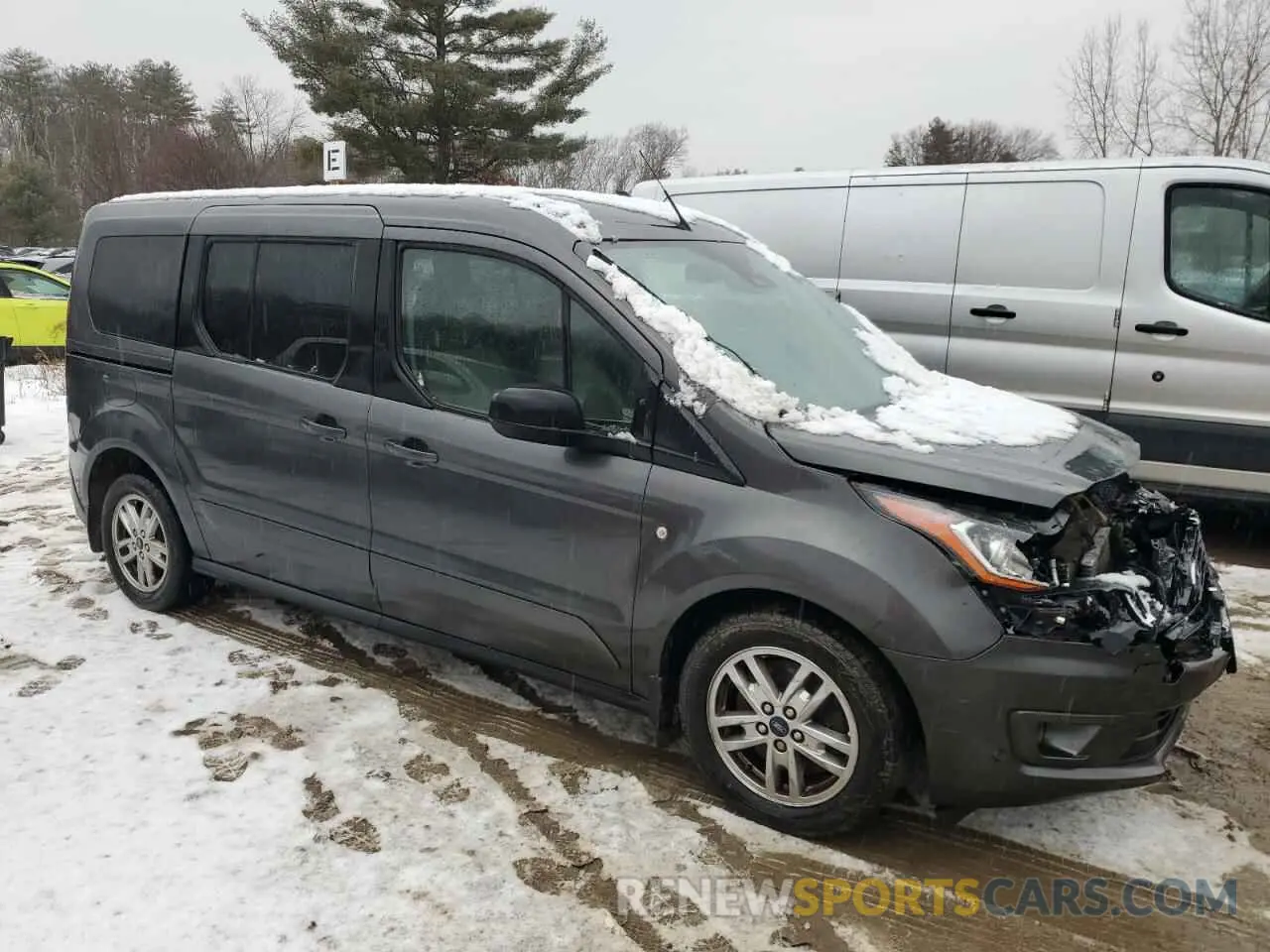 4 fotografías del automóvil dañado NM0GE9F28M1497065 FORD TRANSIT 2021