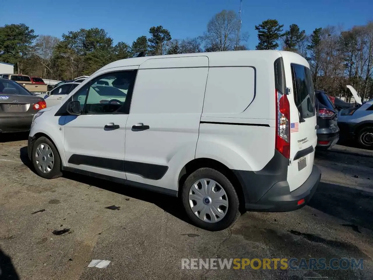 2 fotografías del automóvil dañado NM0LS6E22M1503434 FORD TRANSIT 2021