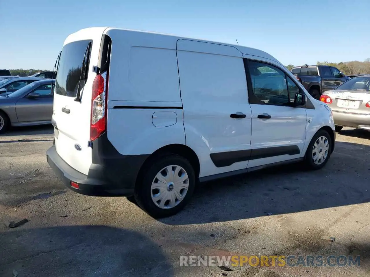 3 fotografías del automóvil dañado NM0LS6E22M1503434 FORD TRANSIT 2021