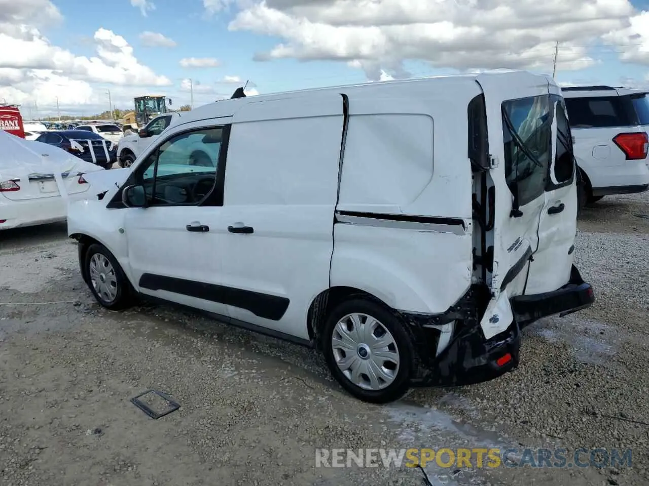 2 fotografías del automóvil dañado NM0LS6E23M1498065 FORD TRANSIT 2021