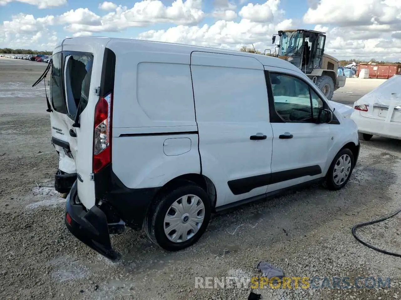 3 fotografías del automóvil dañado NM0LS6E23M1498065 FORD TRANSIT 2021