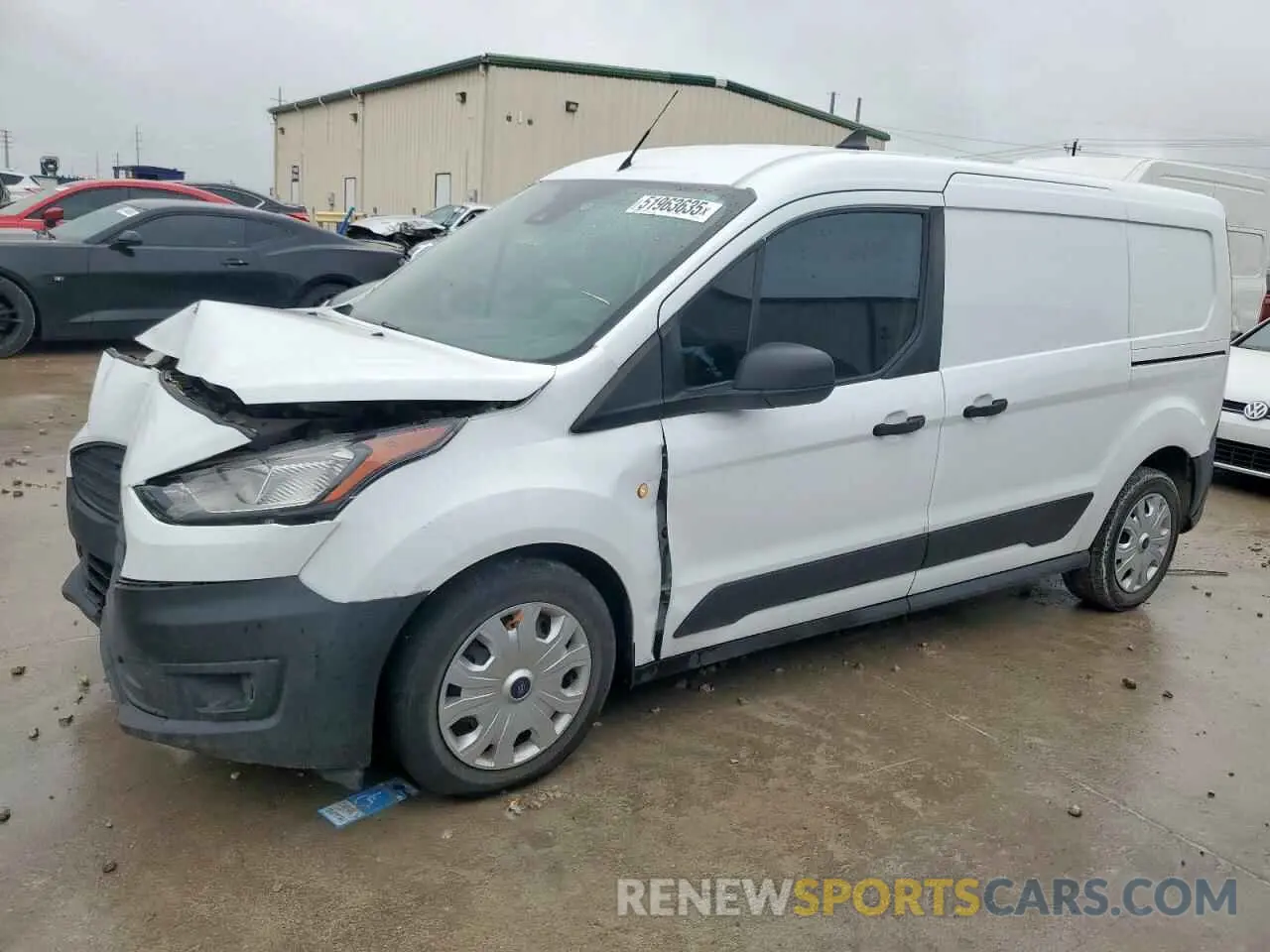 1 fotografías del automóvil dañado NM0LS7E24M1506129 FORD TRANSIT 2021