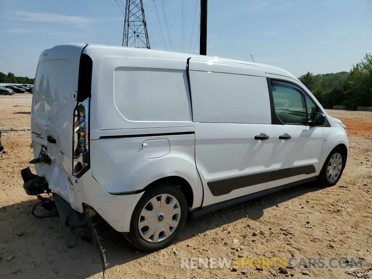 3 fotografías del automóvil dañado NM0LS7F26M1484911 FORD TRANSIT 2021