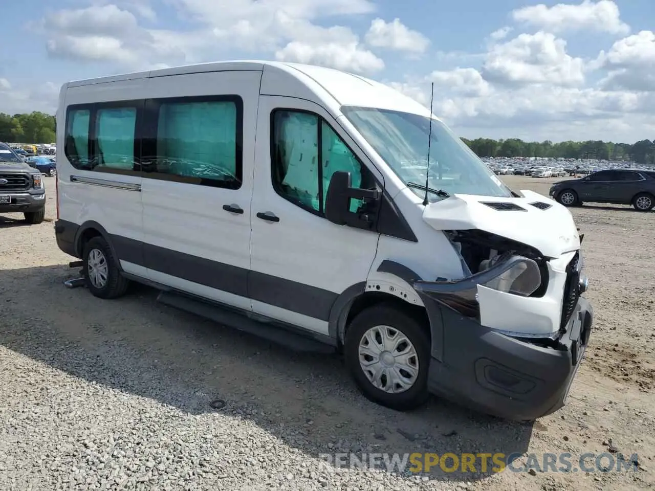 4 fotografías del automóvil dañado 1FBAX2C85NKA17809 FORD TRANSIT 2022