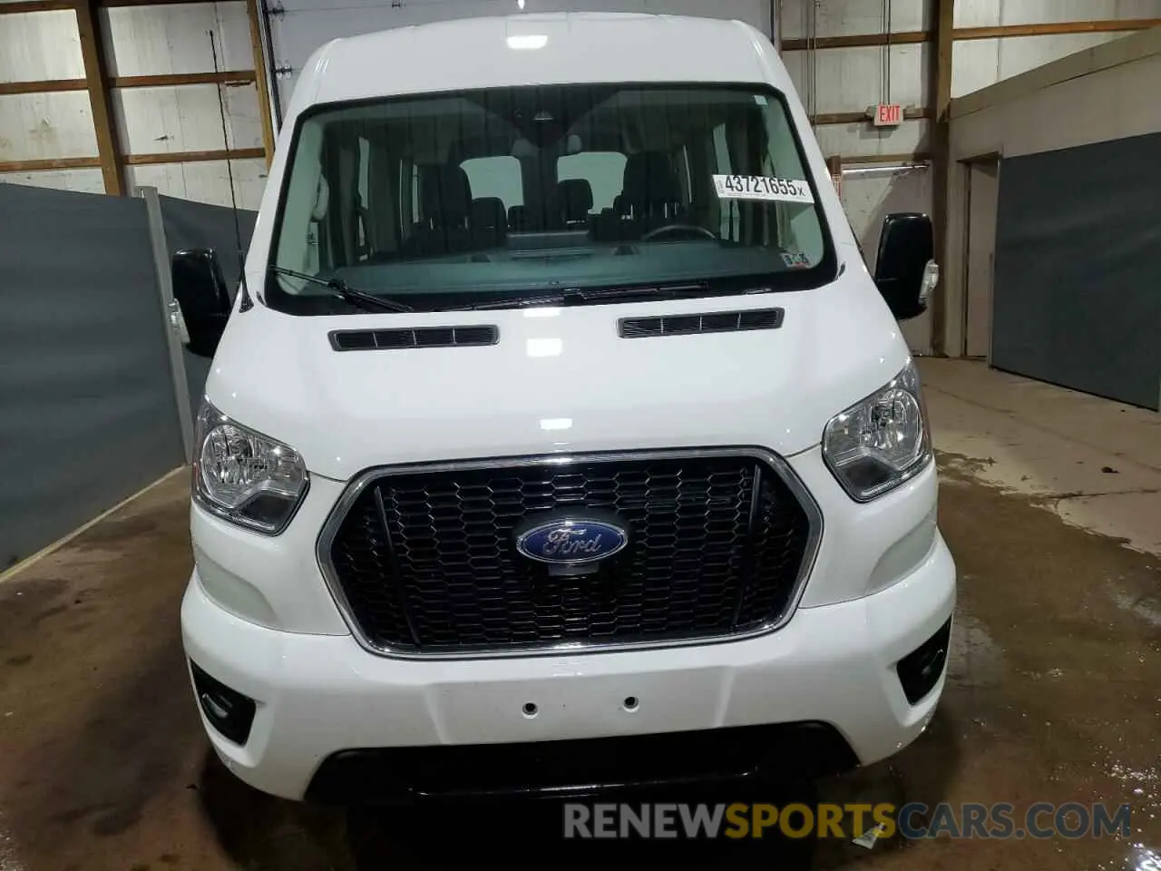 5 fotografías del automóvil dañado 1FBAX2C85NKA73815 FORD TRANSIT 2022