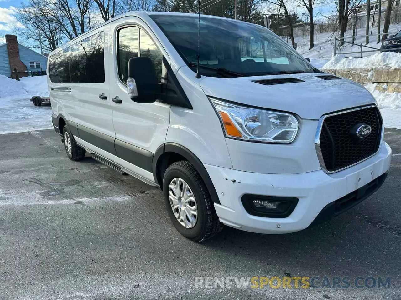 4 fotografías del automóvil dañado 1FBAX2Y87NKA48732 FORD TRANSIT 2022