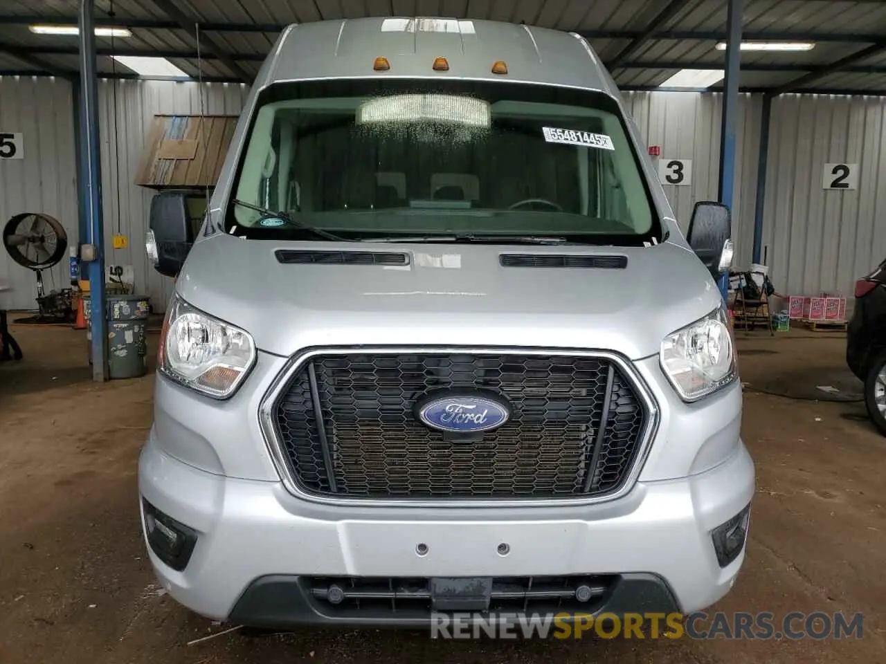 5 fotografías del automóvil dañado 1FBVU5XG7NKA64823 FORD TRANSIT 2022