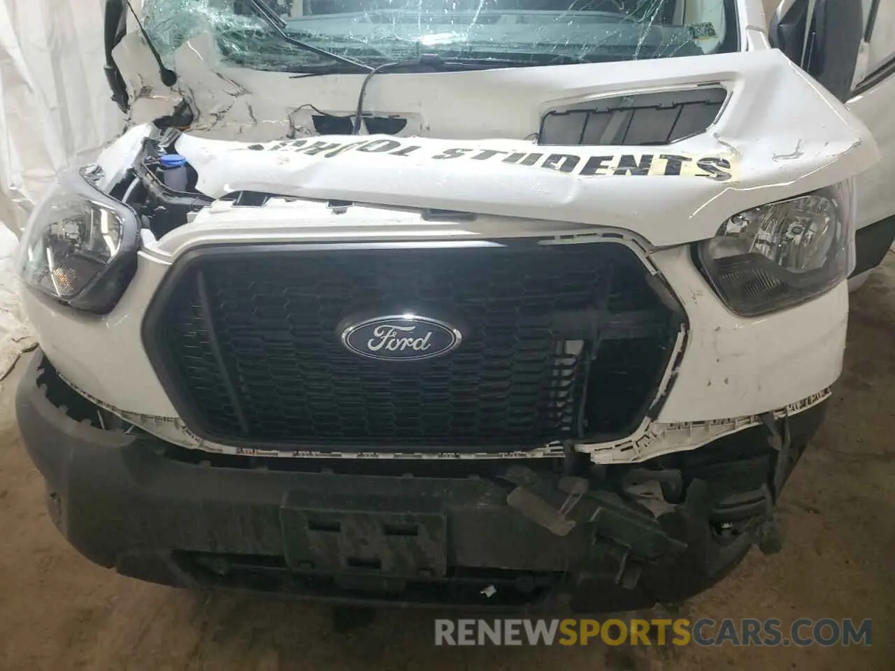 12 fotografías del automóvil dañado 1FMZK1Y81NKA47868 FORD TRANSIT 2022