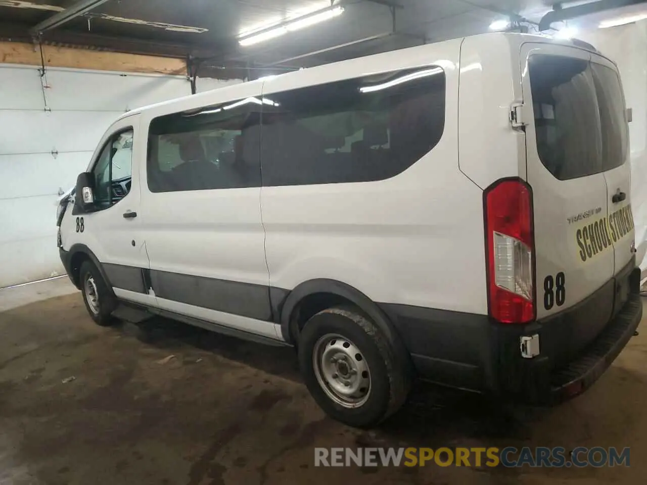 2 fotografías del automóvil dañado 1FMZK1Y81NKA47868 FORD TRANSIT 2022