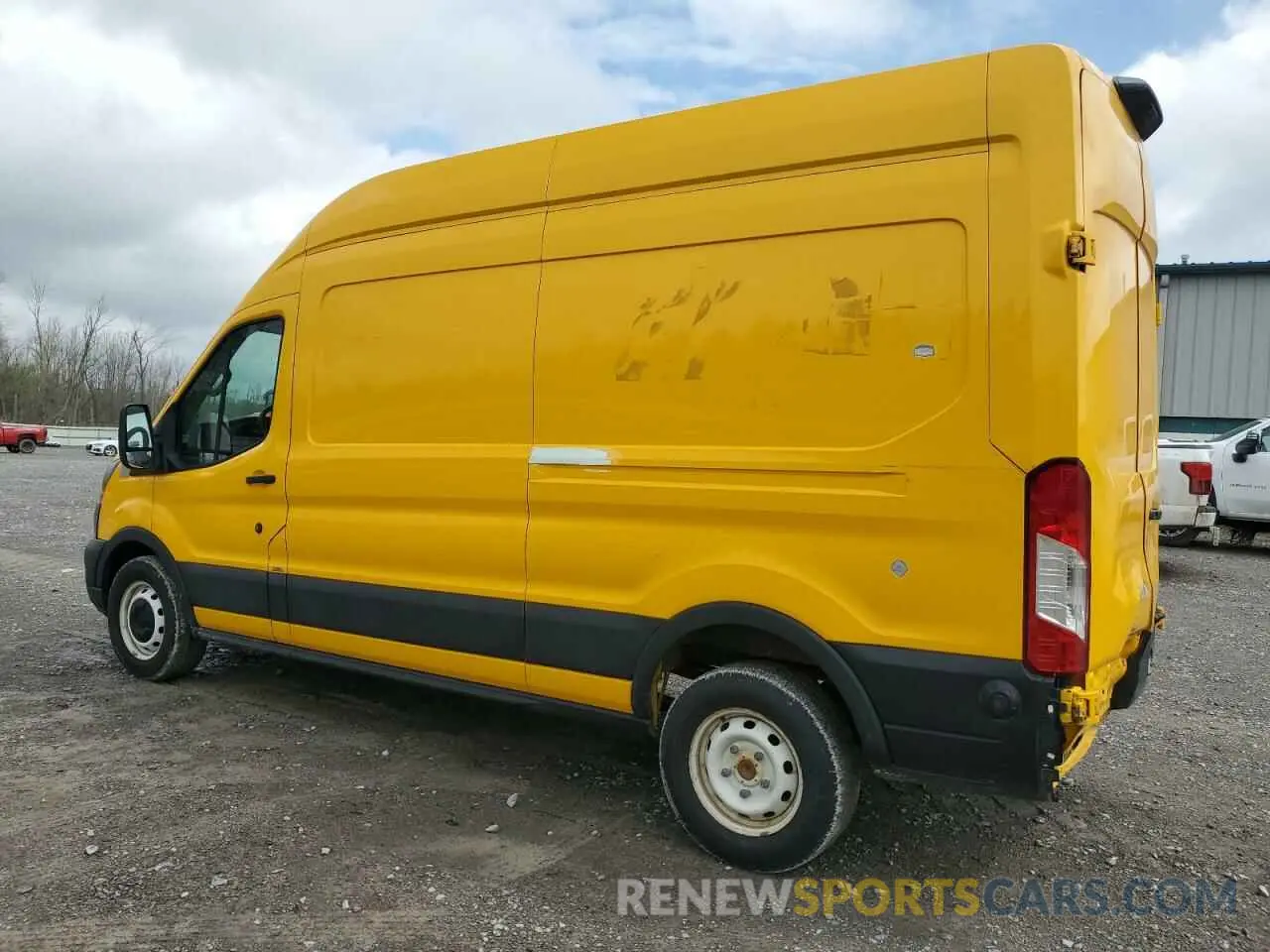 2 fotografías del automóvil dañado 1FTBR1X85NKA42773 FORD TRANSIT 2022