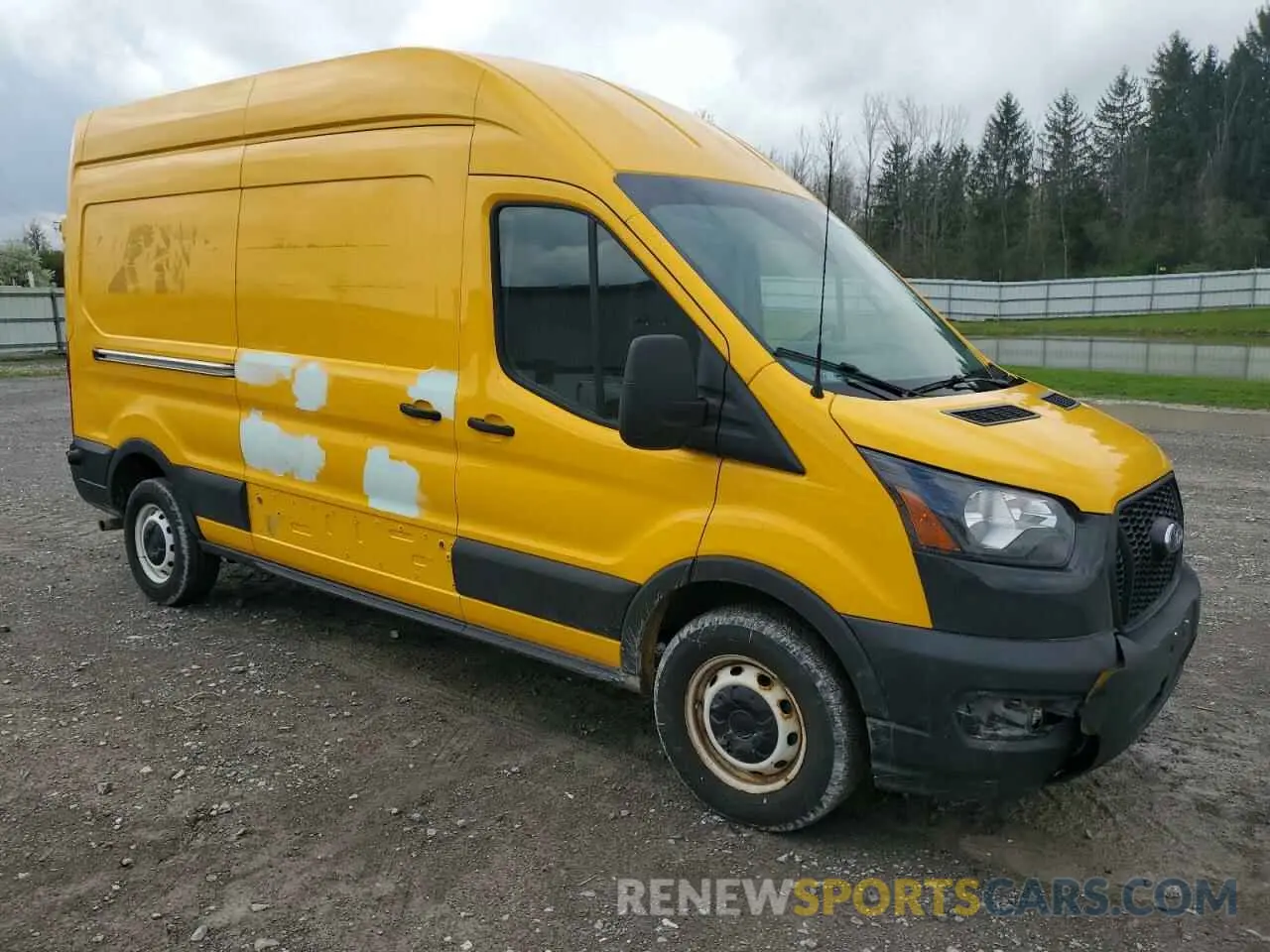 4 fotografías del automóvil dañado 1FTBR1X85NKA42773 FORD TRANSIT 2022