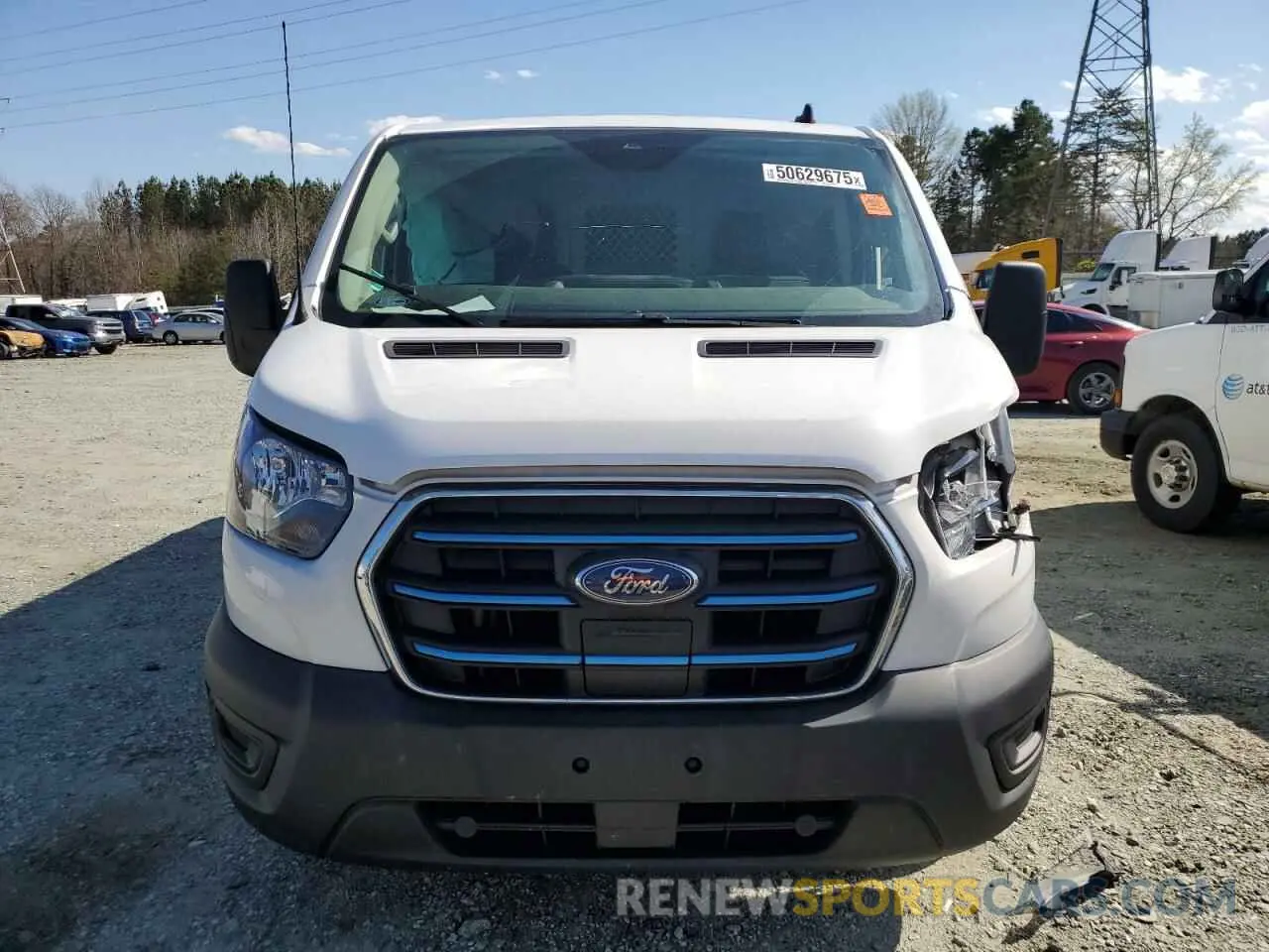 5 fotografías del automóvil dañado 1FTBW1YK4NKA29998 FORD TRANSIT 2022