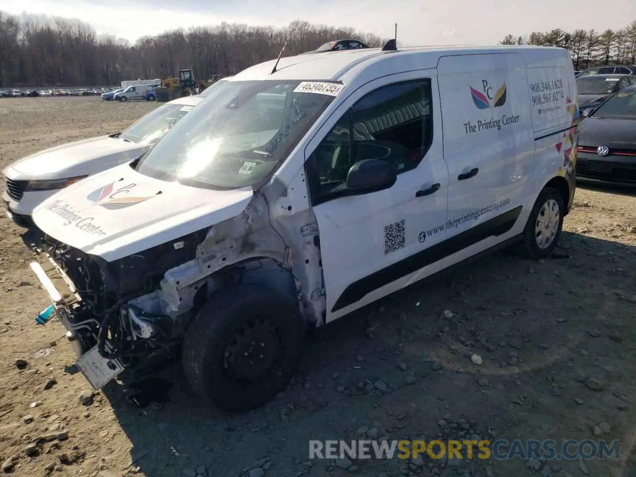 1 fotografías del automóvil dañado NM0LS7S23N1512090 FORD TRANSIT 2022